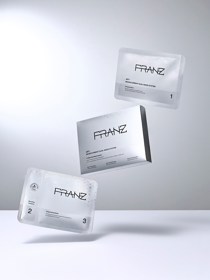 FRANZ Jet Plus 賦活水潤微電流面膜系統 #一盒2片