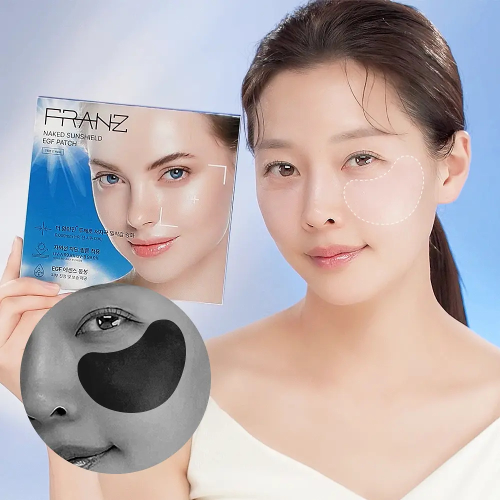 FRANZ 裸感 EGF 生長因子防曬修護貼 #一盒7入