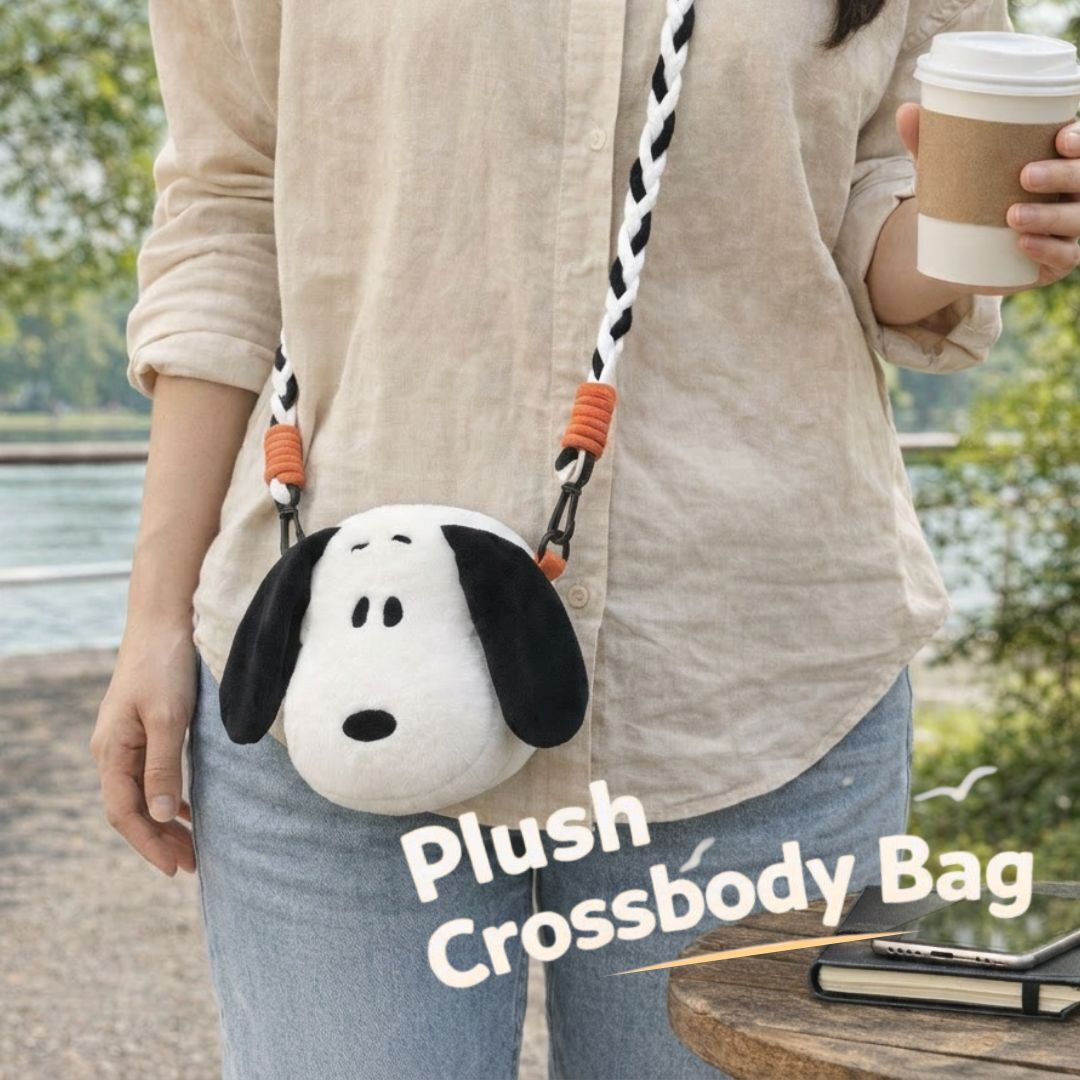 Snoopy Plush Shoulder Bag