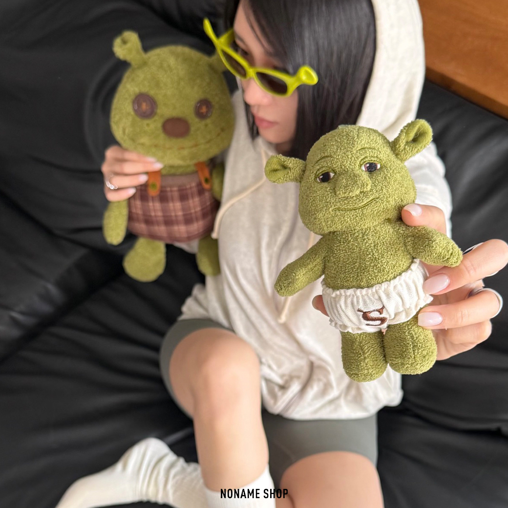 童年回憶 史瑞克 SHREK 毛絨 寶寶 吊飾 娃娃 三款