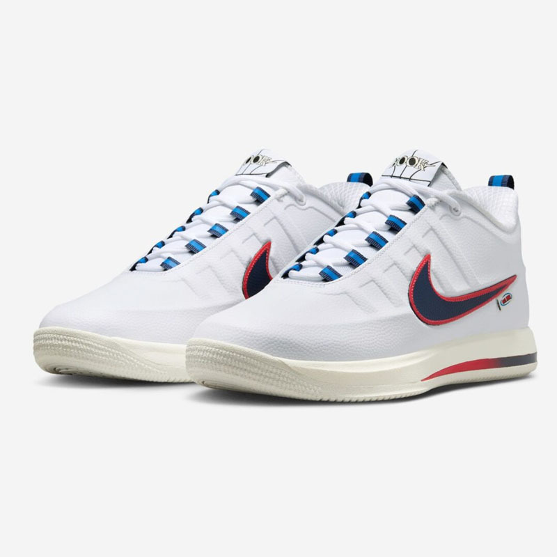 預定5月中旬前發貨（特價售出無退換） 男鞋 WNBA X NIKE BOOK 2 30th Anniversary" 白藍紅 籃球實戰鞋【IR6332-100】