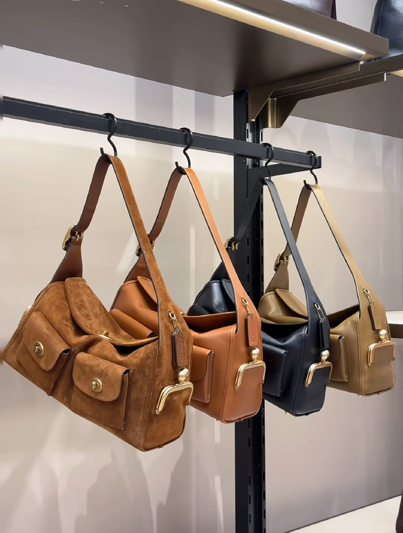 Coach Turnlock Haversack Bag 四色入