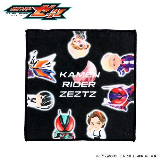 250247 Pbandai 預訂 2026/6月 仮面ライダーゼッツ　デフォルメ　ミニタオル