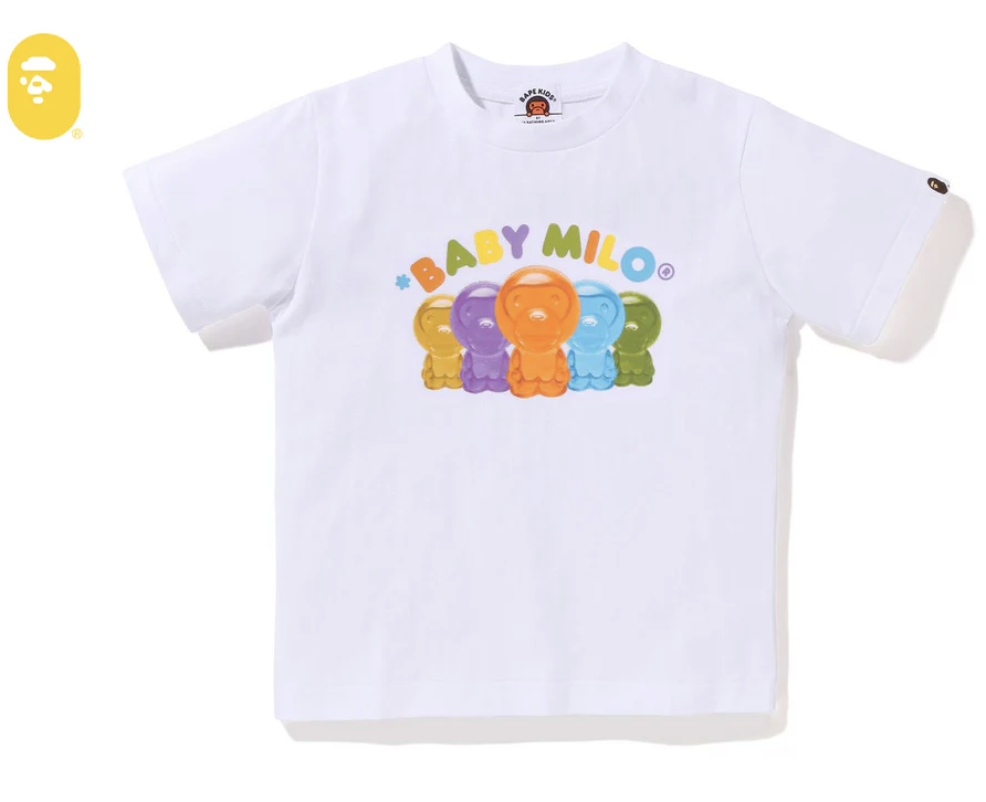 【BAPE童裝】0502發售 BABY MILO GUMMY CANDY TEE