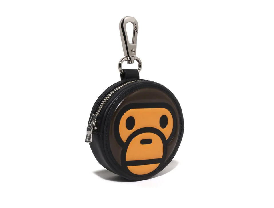 【BAPE配件】0502發售 BABY MILO PATENT LEATHER COIN CASE