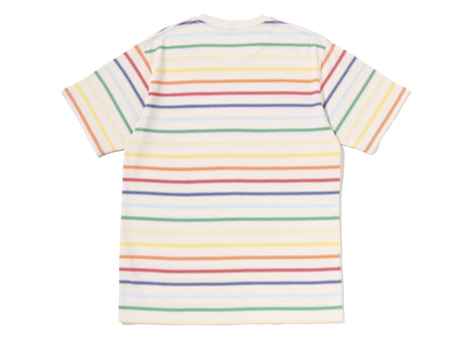 【BAPE男生】0502發售 GRADIENT RAINBOW STRIPE ONE POINT TEE
