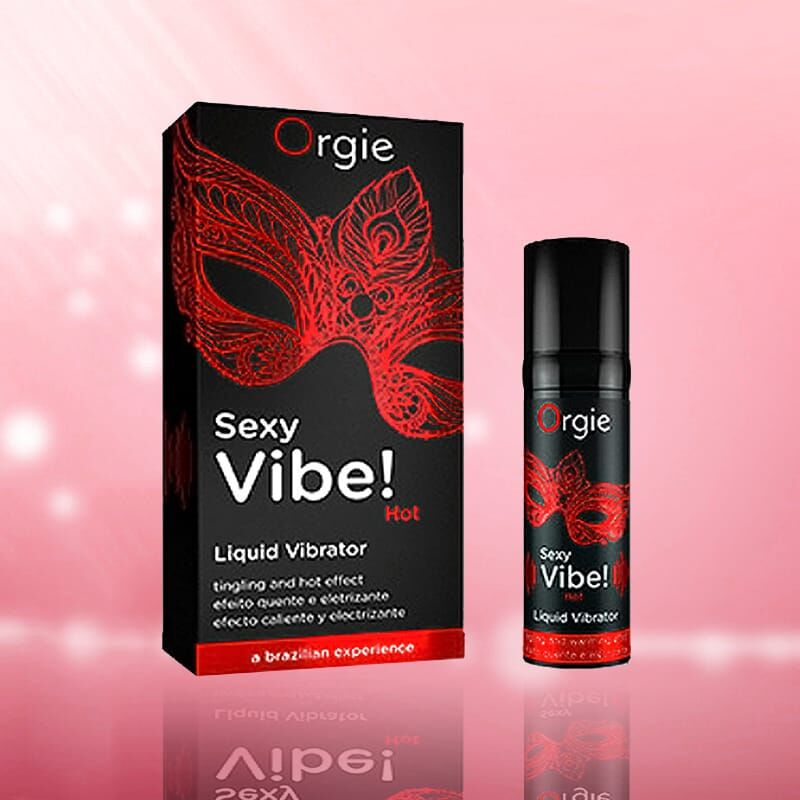Orgie Vibrator Sexy Vibe Hot Liquid Vibrator 15mL