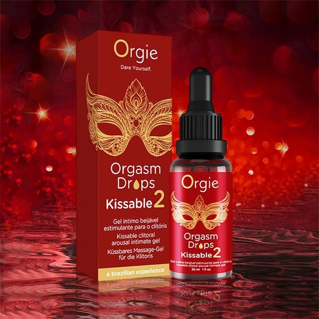 Orgie Orgasm Drop Kissable 2 Edible Orgasm Liquid 30ml