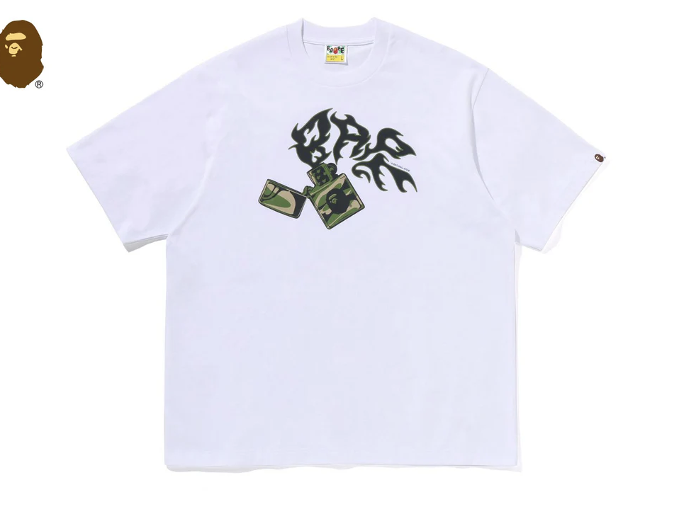 【BAPE男生】0502發售寬版 BAPE LIGHTER RELAXED FIT TEE