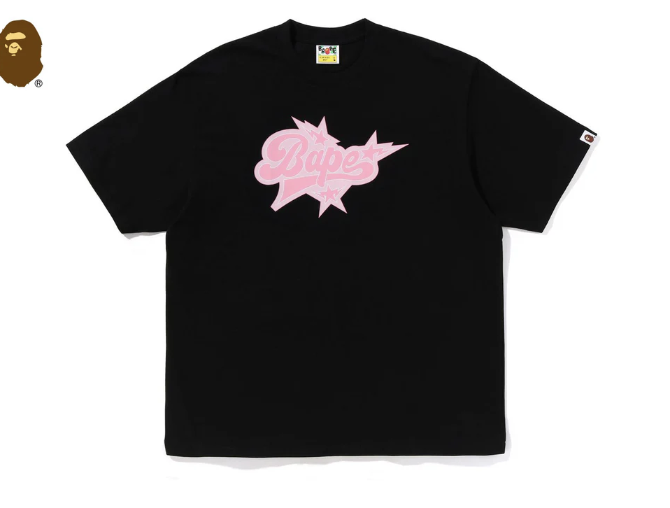 【BAPE男生】0502發售寬版 BAPE STA LOGO RELAXED FIT TEE