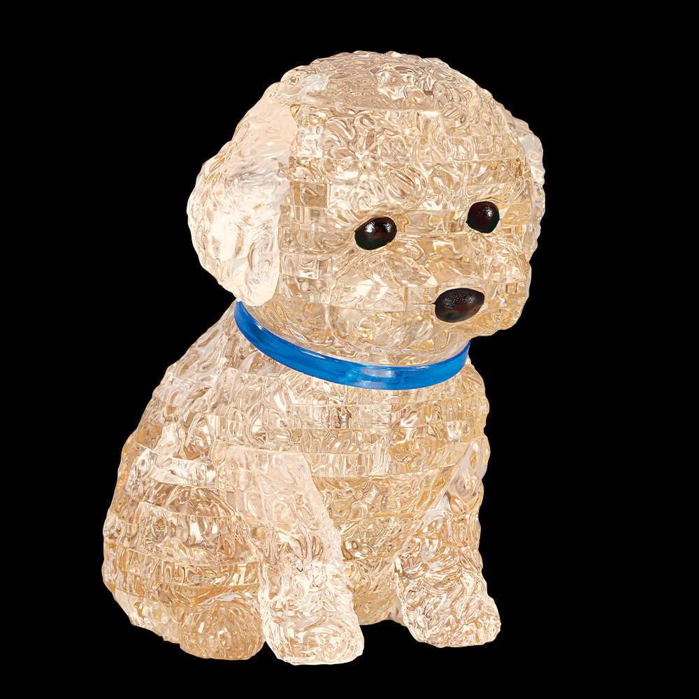玩具貴賓犬 (立體水晶)