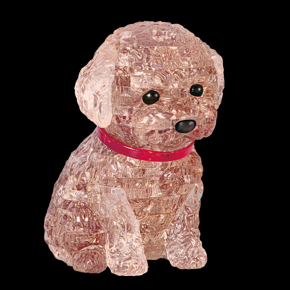 玩具貴賓犬 (立體水晶)