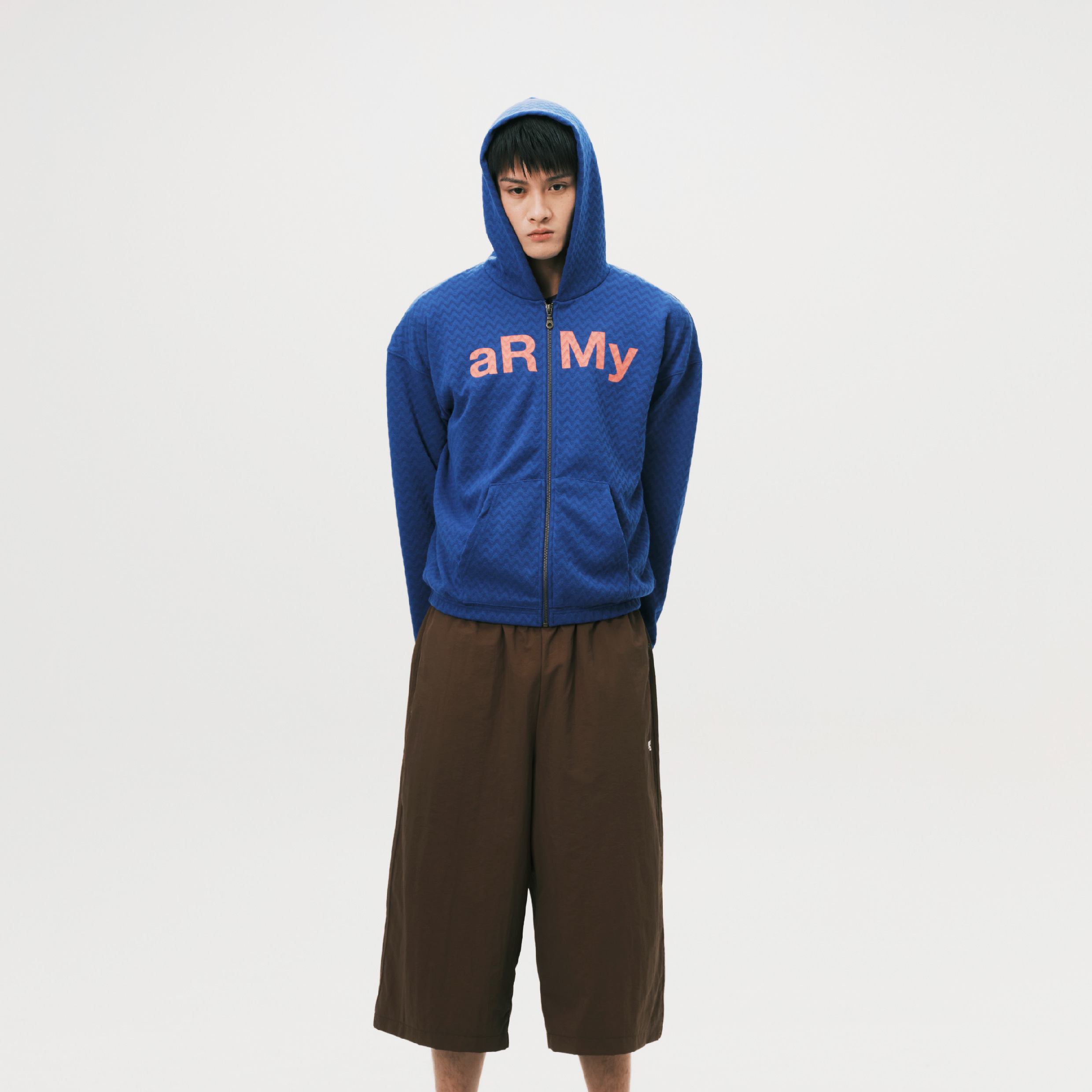 nul1.org aRMy Slim Wave Zip Hoodie [nu-22]