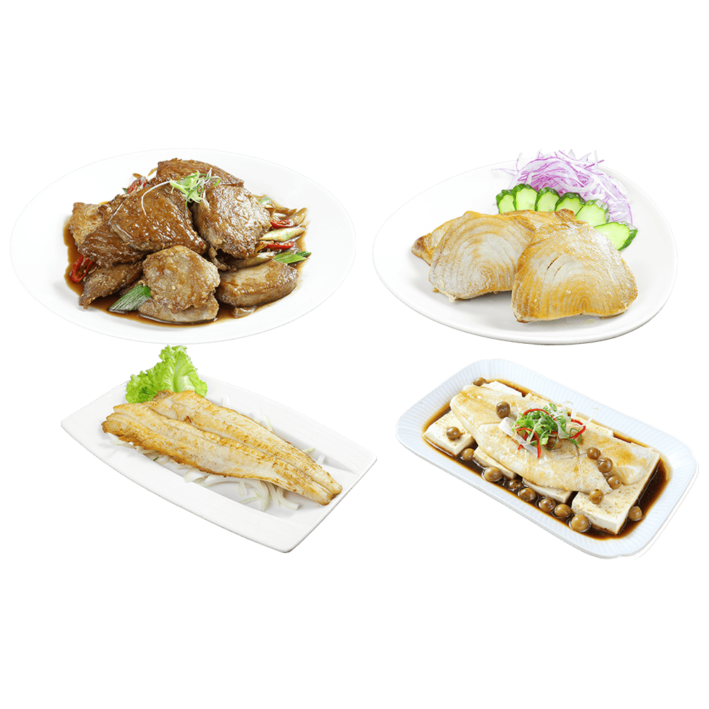 【信大】嚴選海鮮8入組(去刺鰈魚+鮪魚菲力)