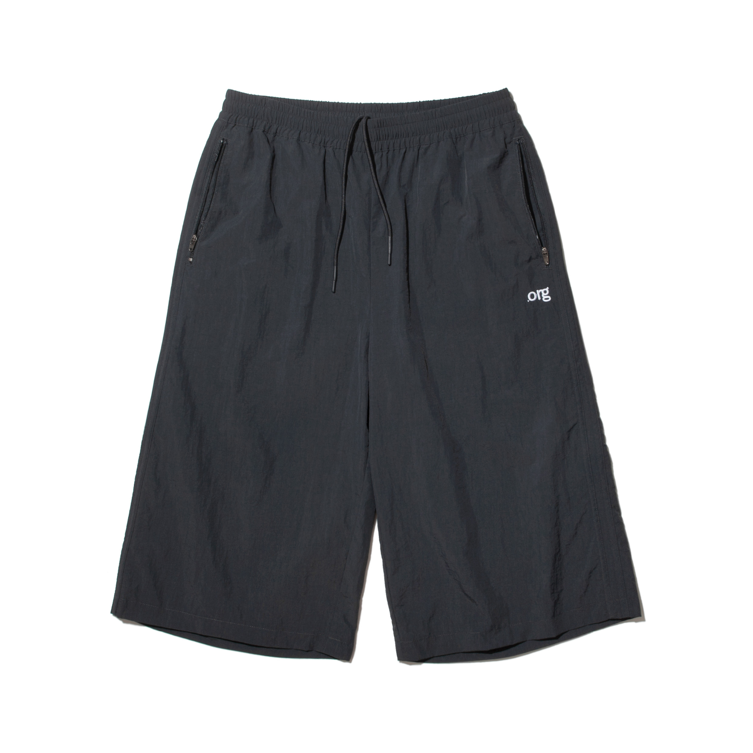 nul1.org Citizen Cropped Shorts Black [nu-P55]