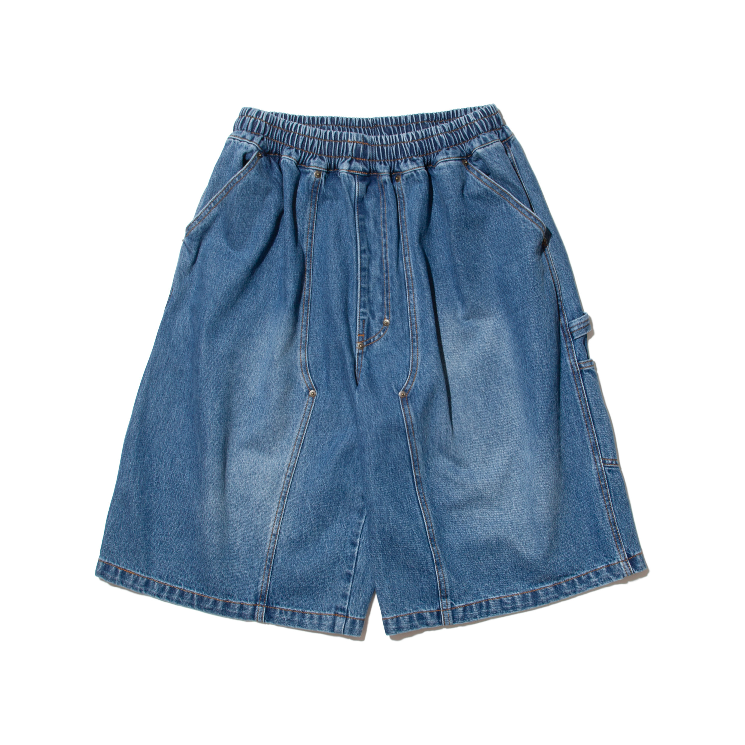 nul1.org W-Shorts II Blue Denim [nu-P58]