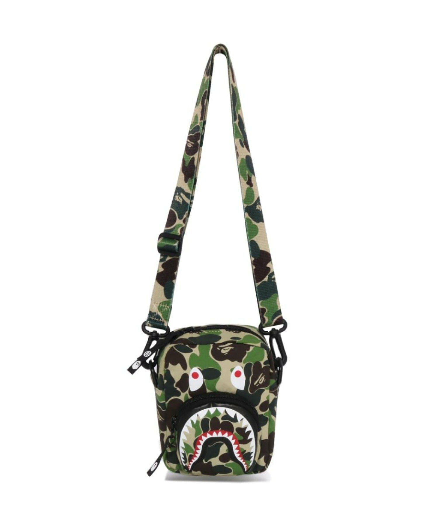 『日本連線中』2026SS A BATHING APE BAPE ABC CAMO SHARK MINI BAG 斜背包 1M30190003