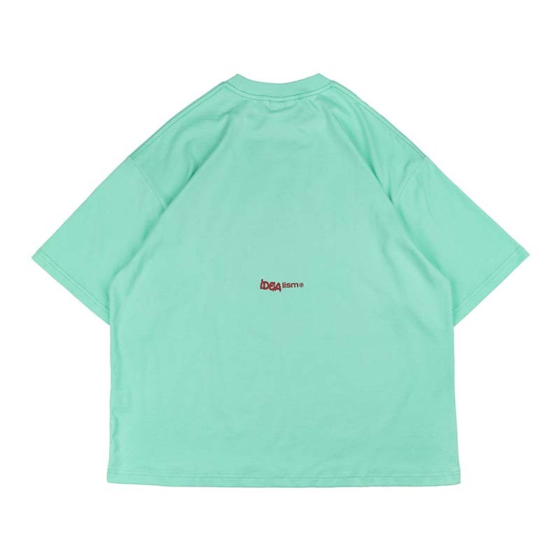 idealism Paint Tee 燈泡塗鴉 短袖 綠色 ID-12 [台灣現貨]