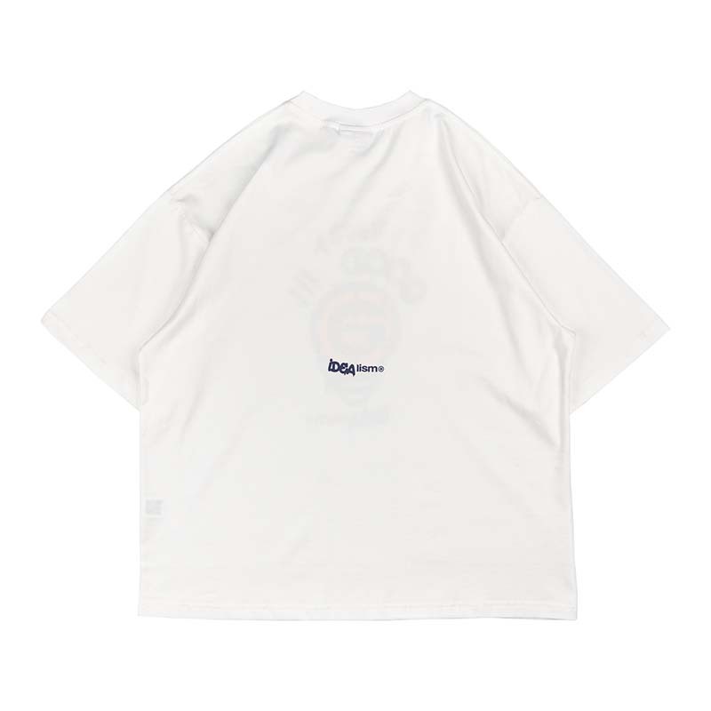 idealism Paint Tee 燈泡塗鴉 短袖 白色 ID-14 [台灣現貨]