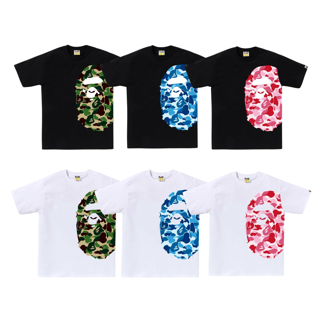 『日本連線中』2026SS A BATHING APE BAPE ABC CAMO SIDE BIG APE HEAD TEE 短T 大頭 1M30110006