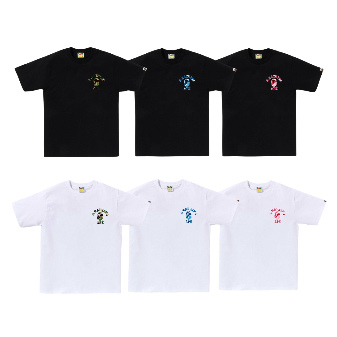 『日本連線中』2026SS A BATHING APE BAPE ABC CAMO COLLEGE ATS TEE 短T 胸口 小頭 1M30110010