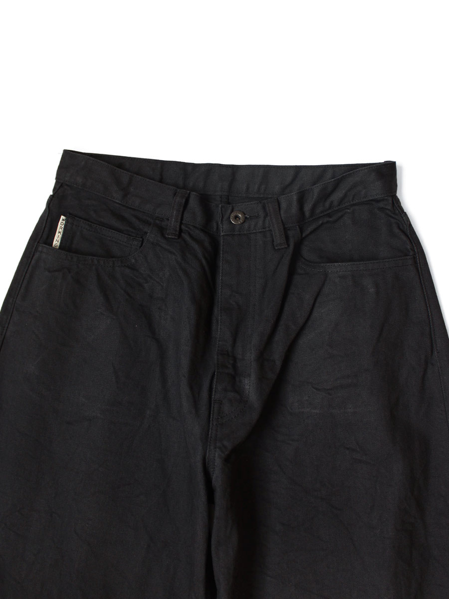 『日本連線中』2026SS KAPITAL 14oz Black x Black Denim Club Baggy 5-Pocket Pants 長褲 K2603LP059