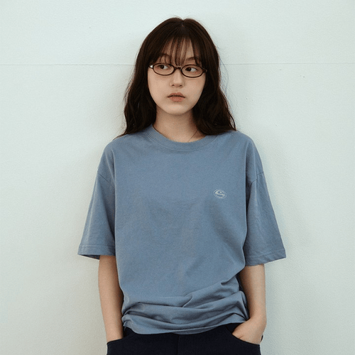 SORANO｜SORANO Gingham Patch T-shirt [2 colors]