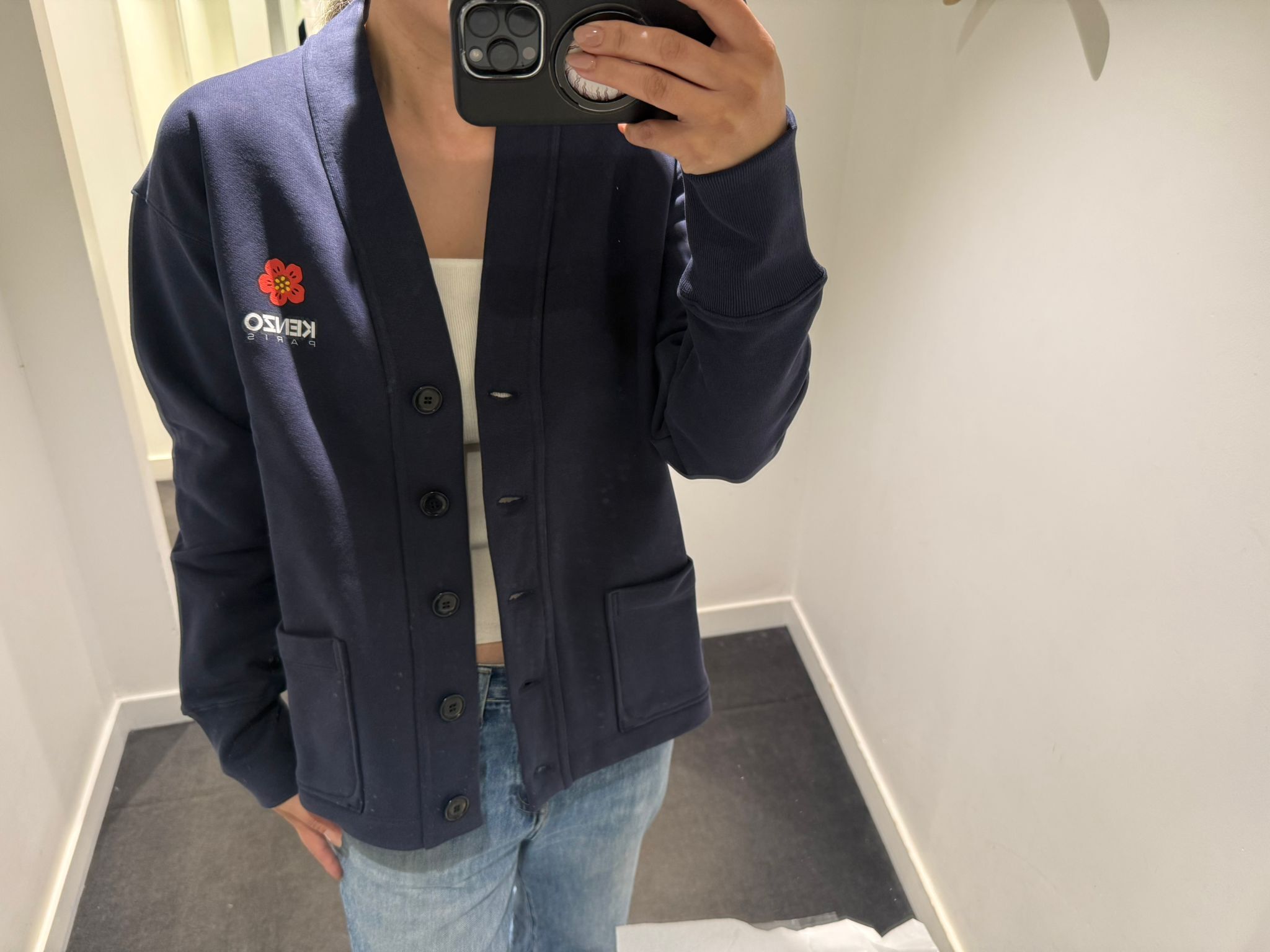 LYS01689 Kenzo Boke Flower開胸外套男女款