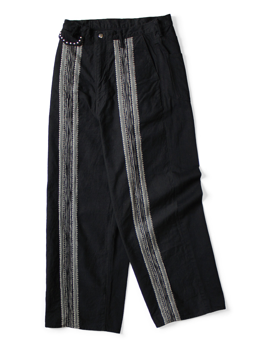 『日本連線中』2026SS KAPITAL 12oz Arrow Pattern Jacquard Denim Port Baggy Pants 加大 長褲 K2510LP117