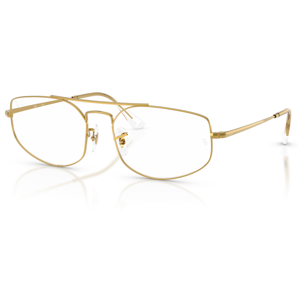 【RayBan】RB6545 3086-58mm 光學眼鏡(傳奇珍金色)