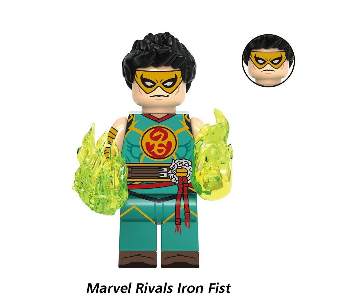 Daredevil Iron Fist DC Custom Minifigures Minifigs Fit Lego G0197 GH0754