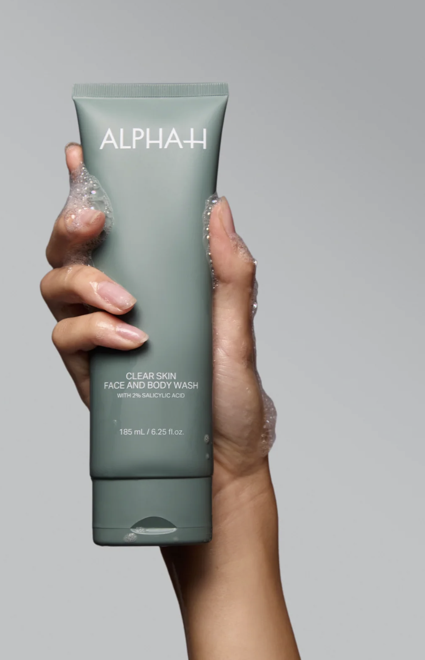 ALPHA-H | 淨透潔面沐浴啫喱 185ML