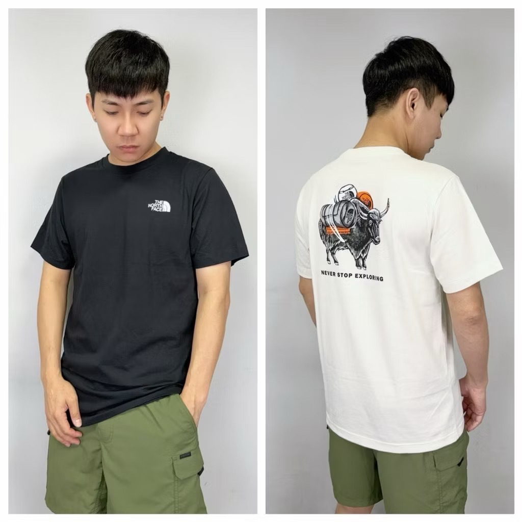 The North Face 北臉 美版 背後氂牛 短袖上衣 短T