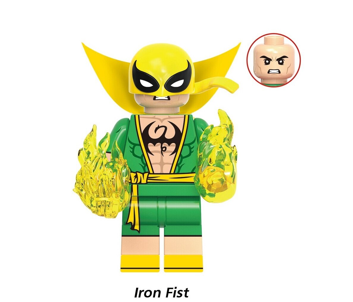 Daredevil Iron Fist DC Custom Minifigures Minifigs Fit Lego G0197 GH0756