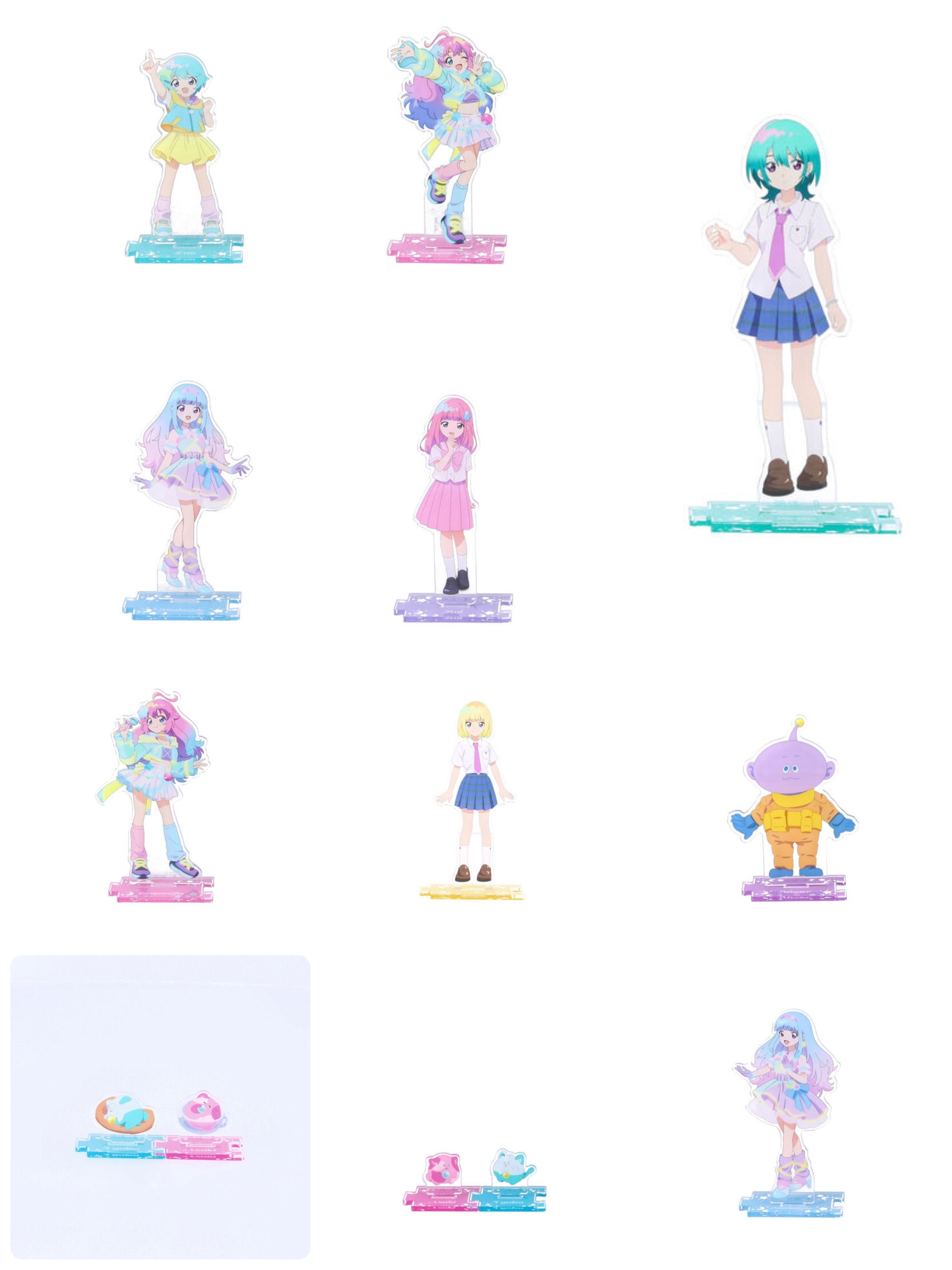 250353 Pbandai 預訂 2026/6月 魔法の姉妹ルルットリリィ　つながるアクリルスタンド