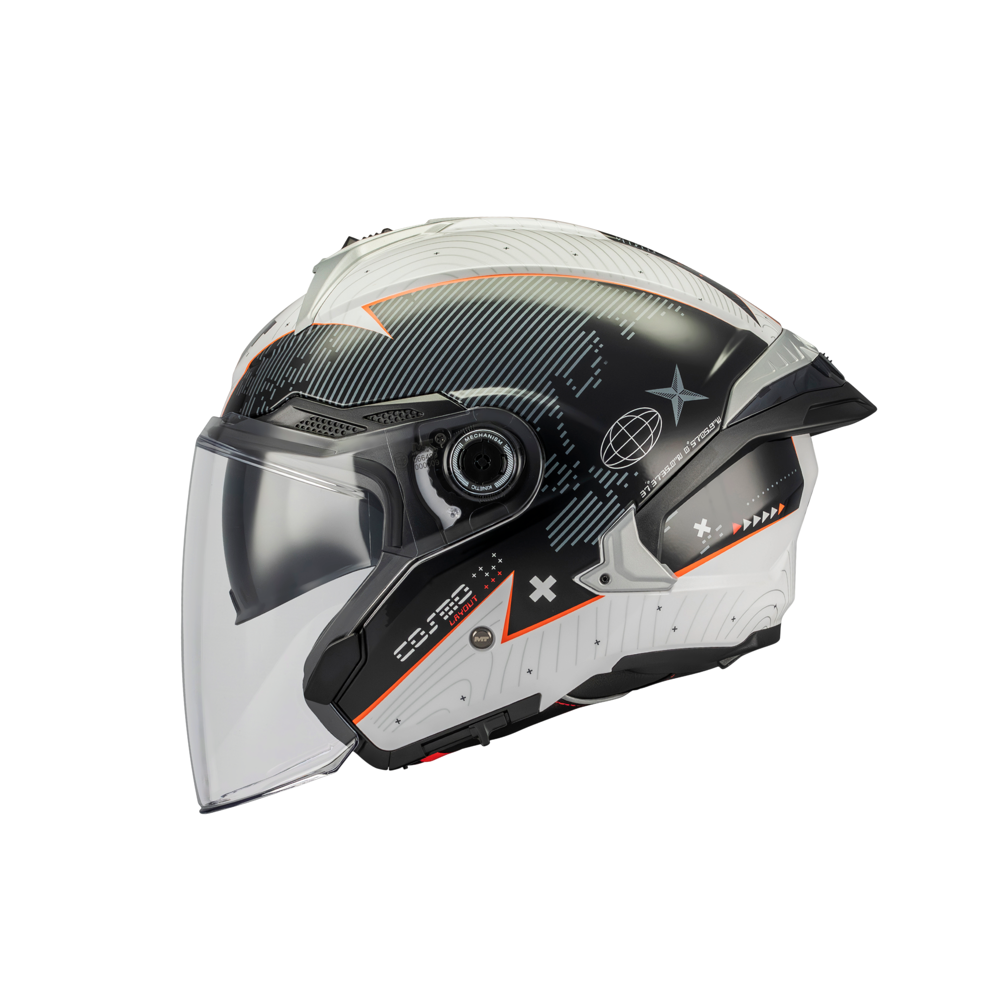 MT HELMETS COSMO SV LAYOUT A1 GLOSS 亮面