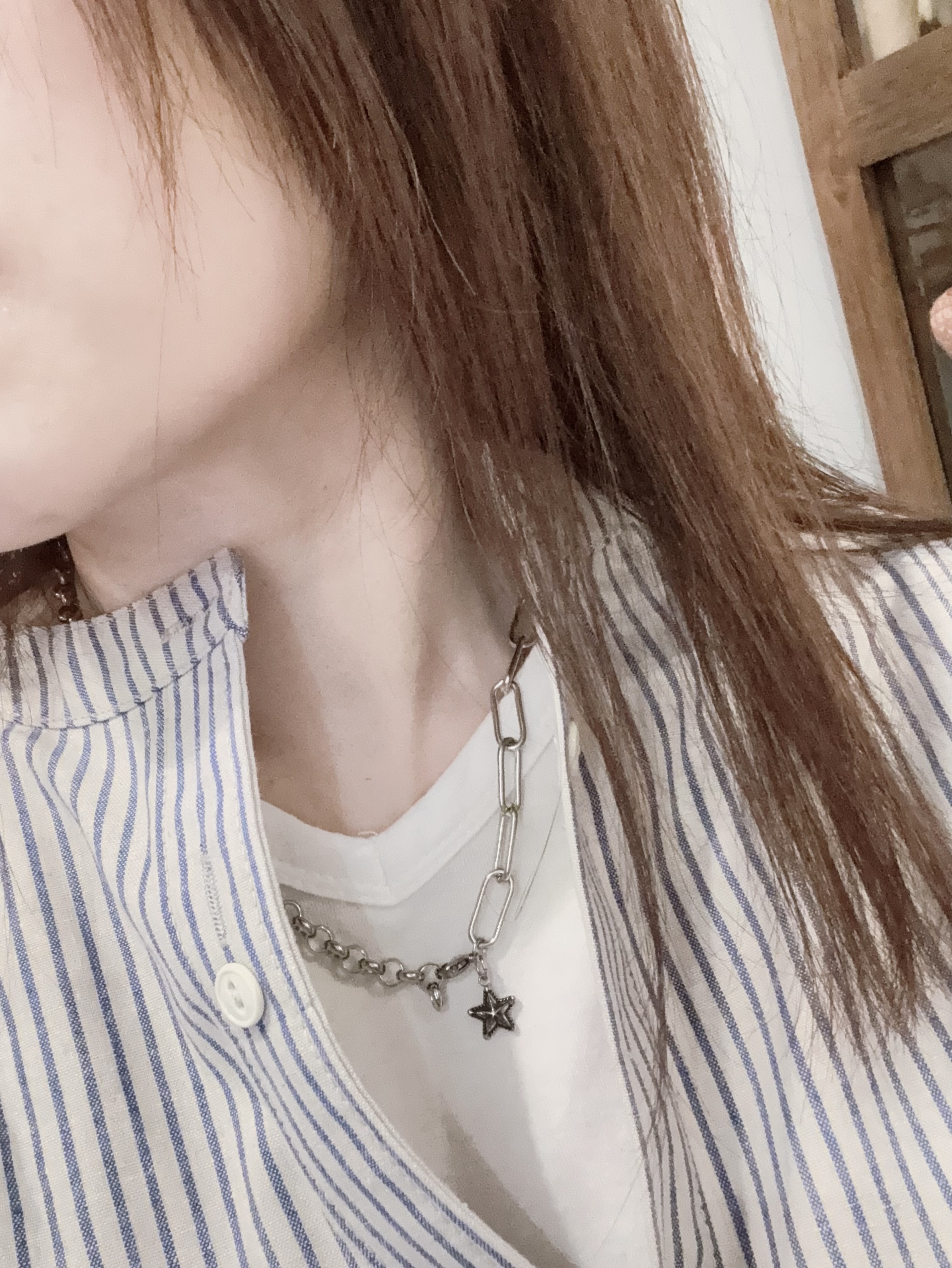 立體小星拼接造型項鍊