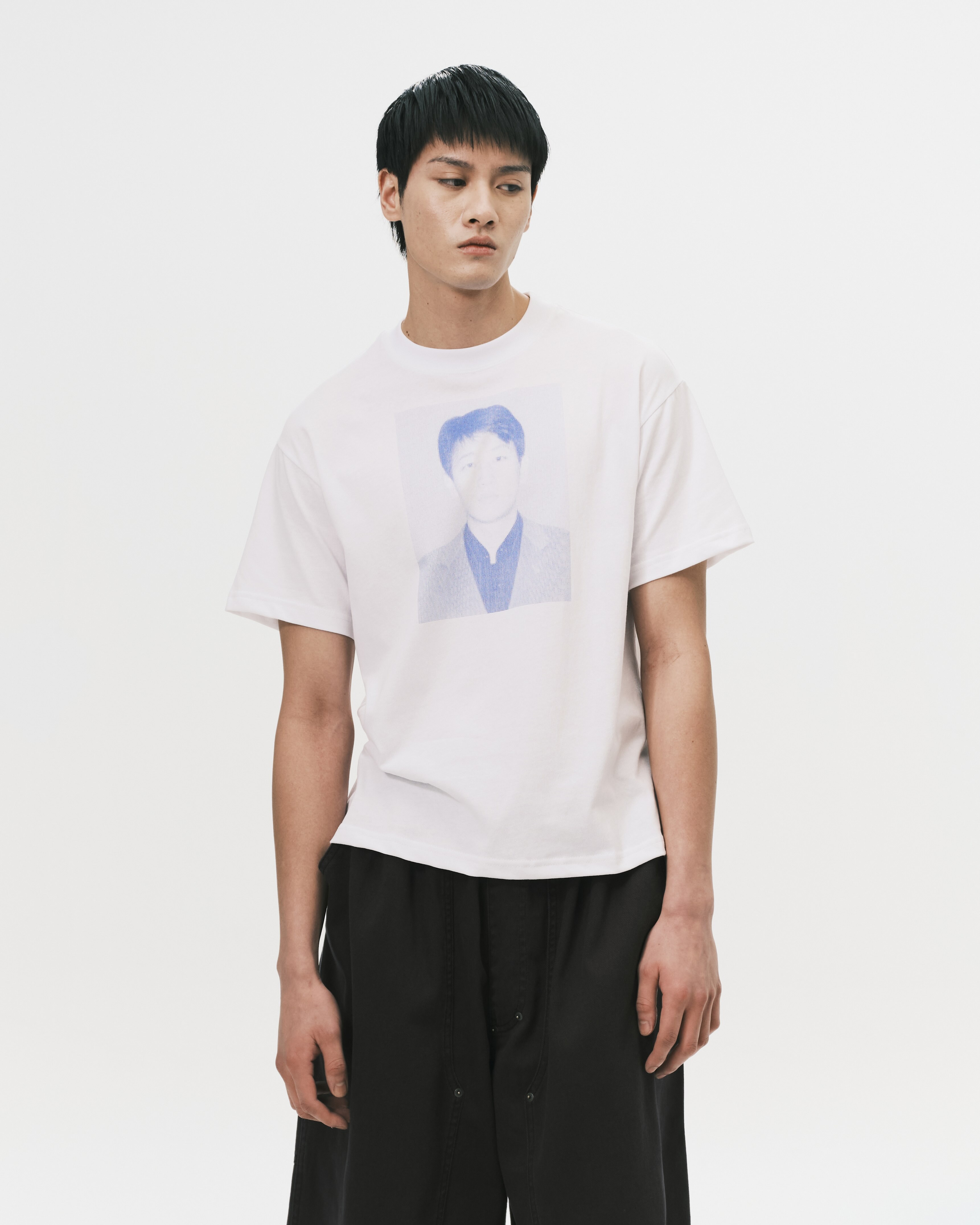nul1.org ｜(nu-PT001) - Park Jin Hyon Tee (White)