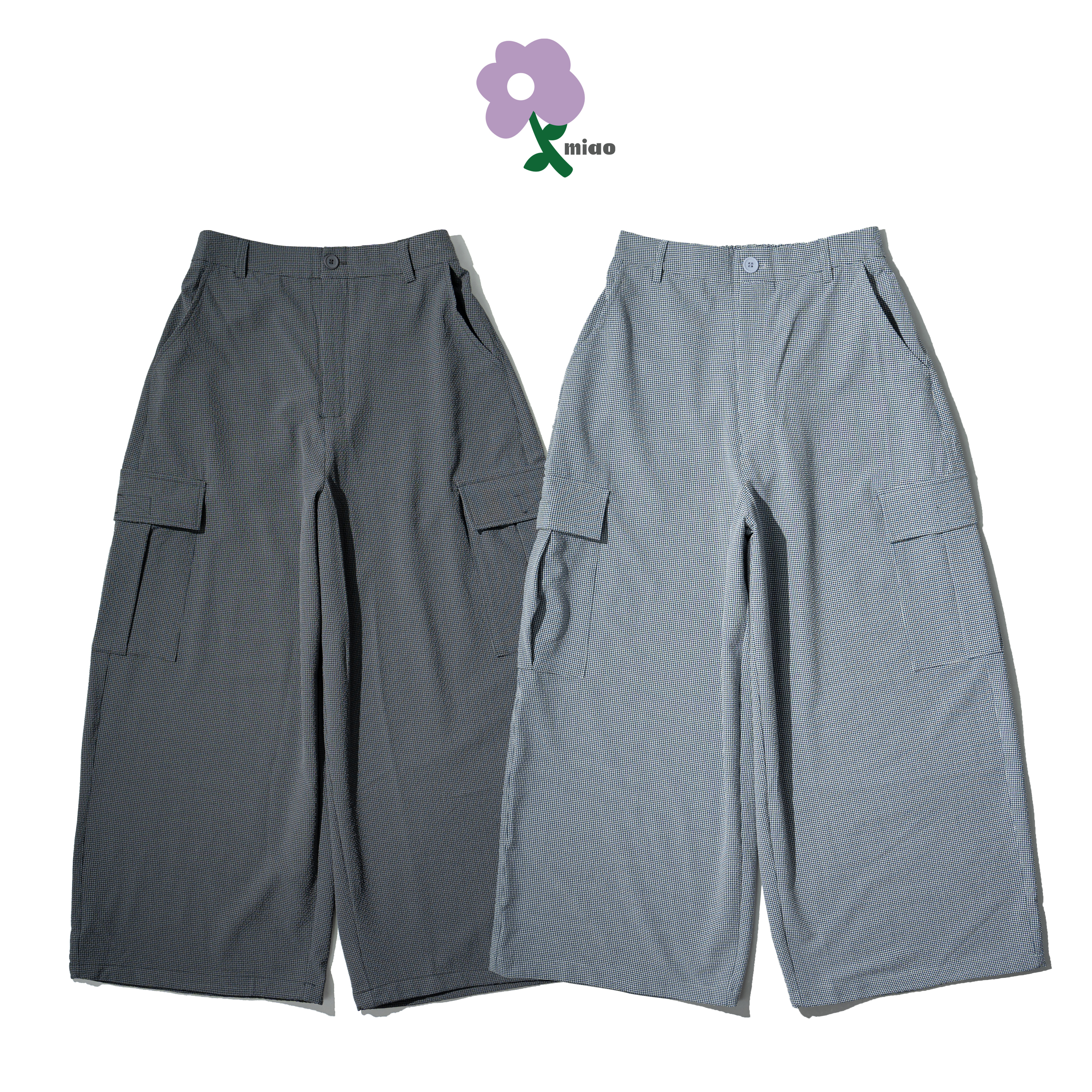 AGILITY MIAO Seersucker Cargo Pants 泡泡紗 六口袋長褲 [M-SP6]