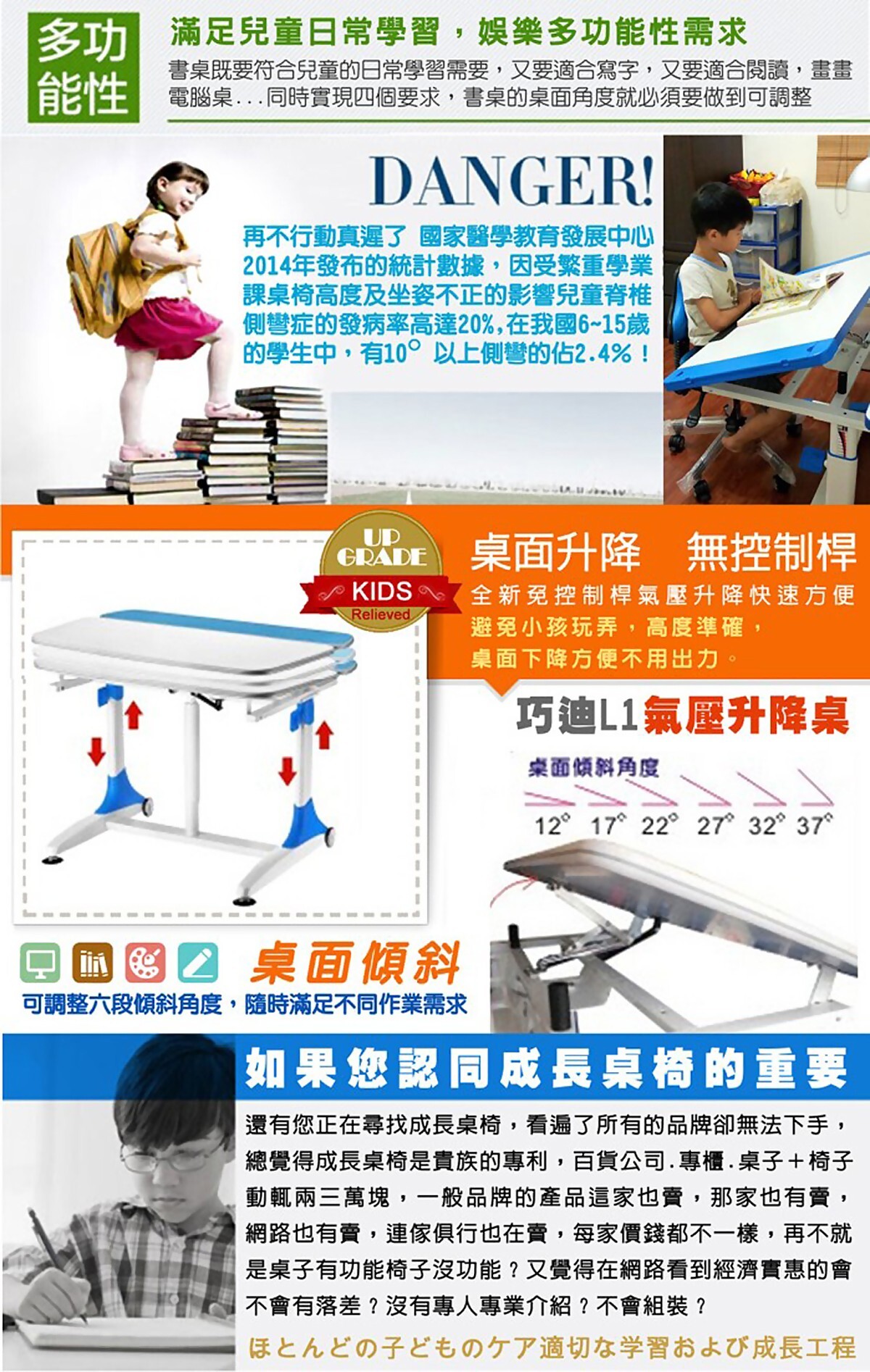 成長書桌的重要