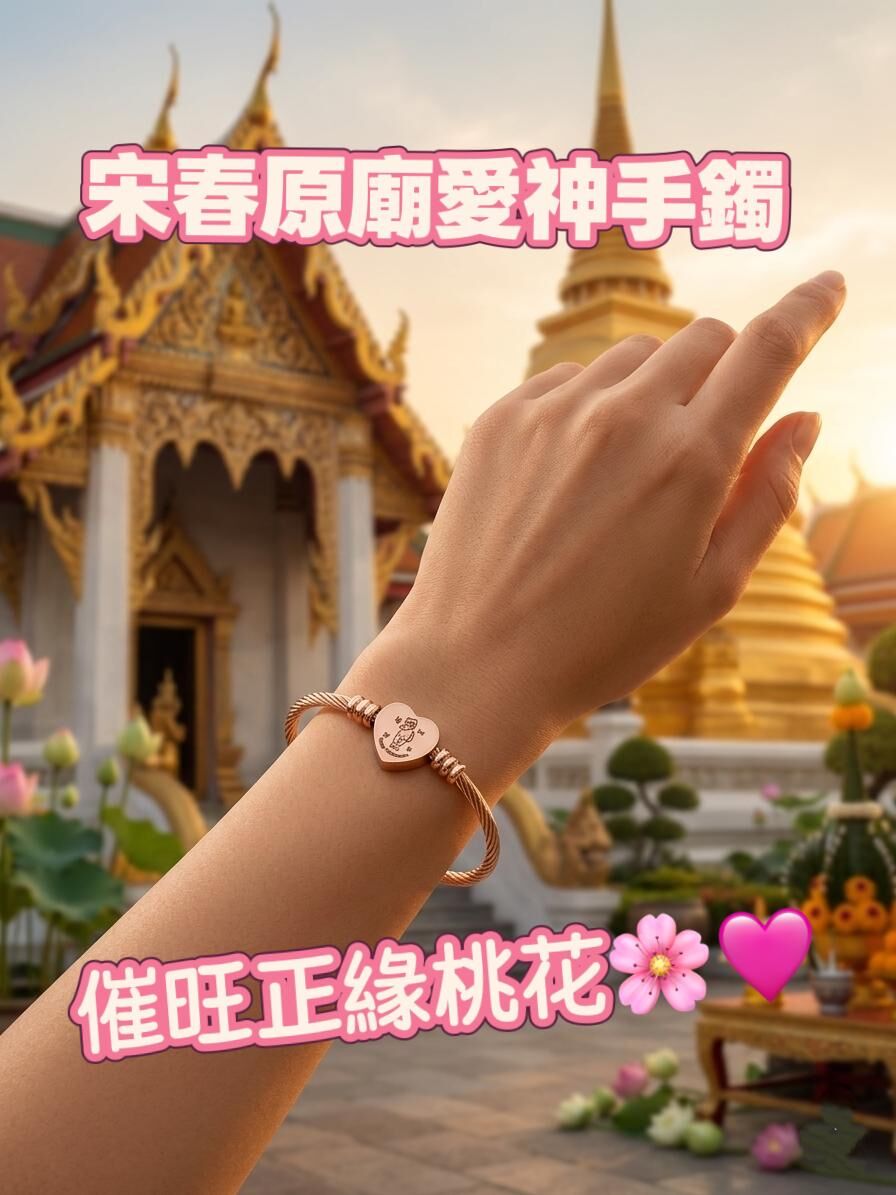 宋春原廟 愛神手鐲