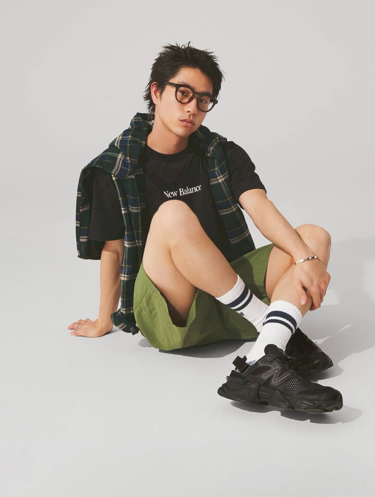 【Luxury】 日本國內限定款 黑色 白色NEW BALANCE 9060 Summer 麂皮 透氣網布 拼接 U9060Sv1 涼鞋NB 魔鬼氈