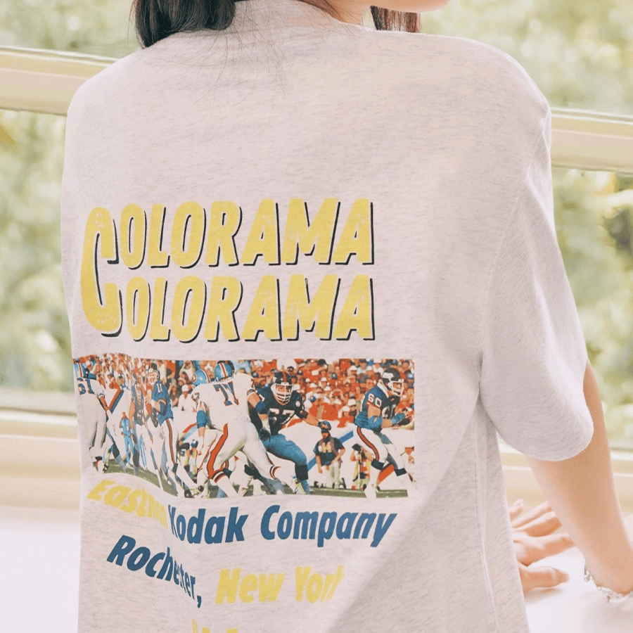 Kodak｜K6223RRS48 Color Rama Aerocool T-shirt [5 colors]