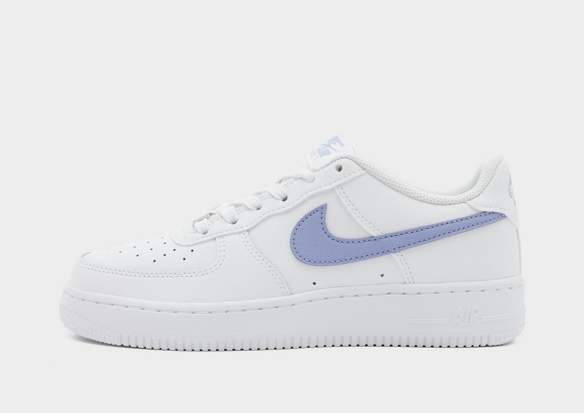 【預訂】NIKE AIR FORCE 1 白繡球紫藍-GS
