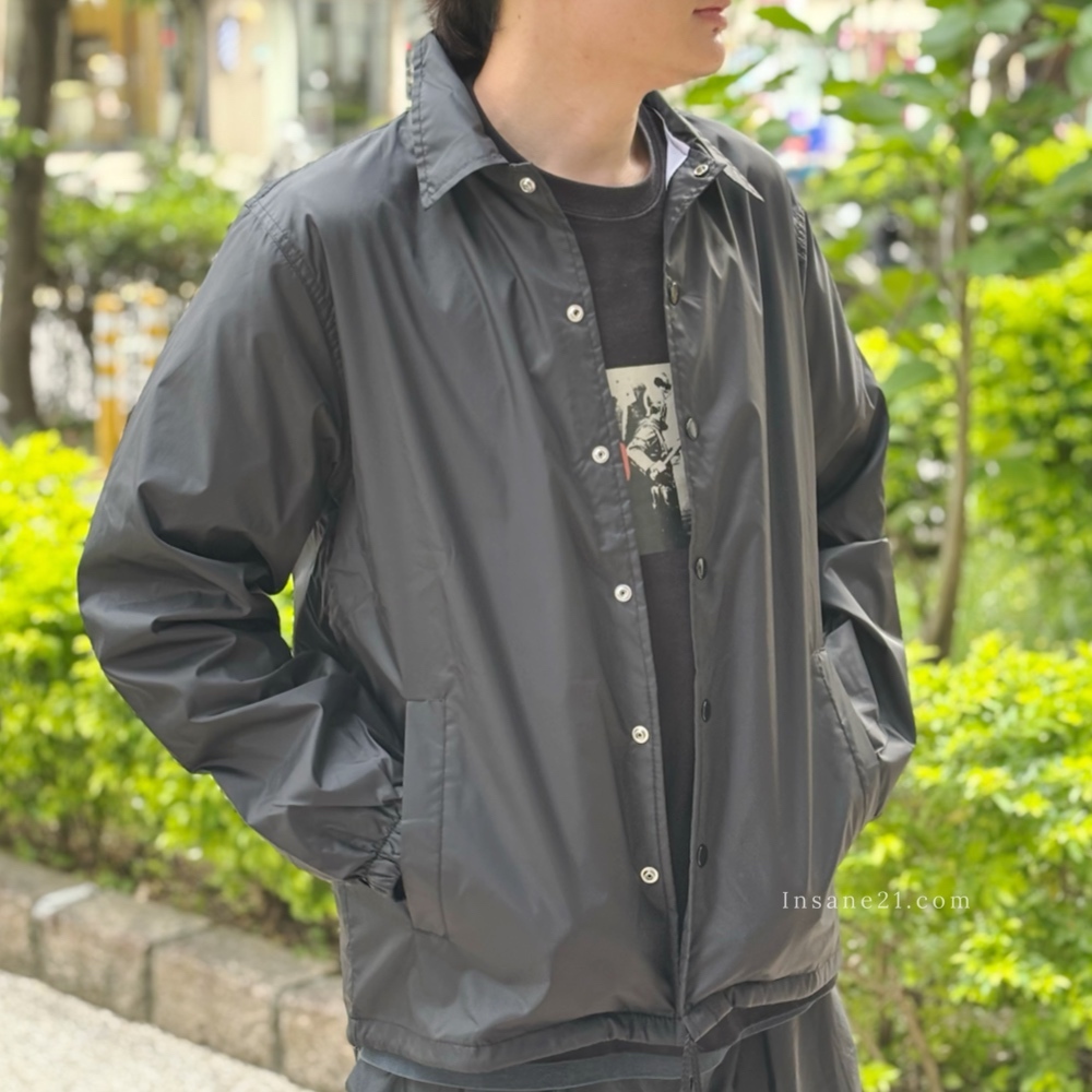 COMME DES GARCONS 川久保玲  印花 LOGO 排扣 收腰 夾克