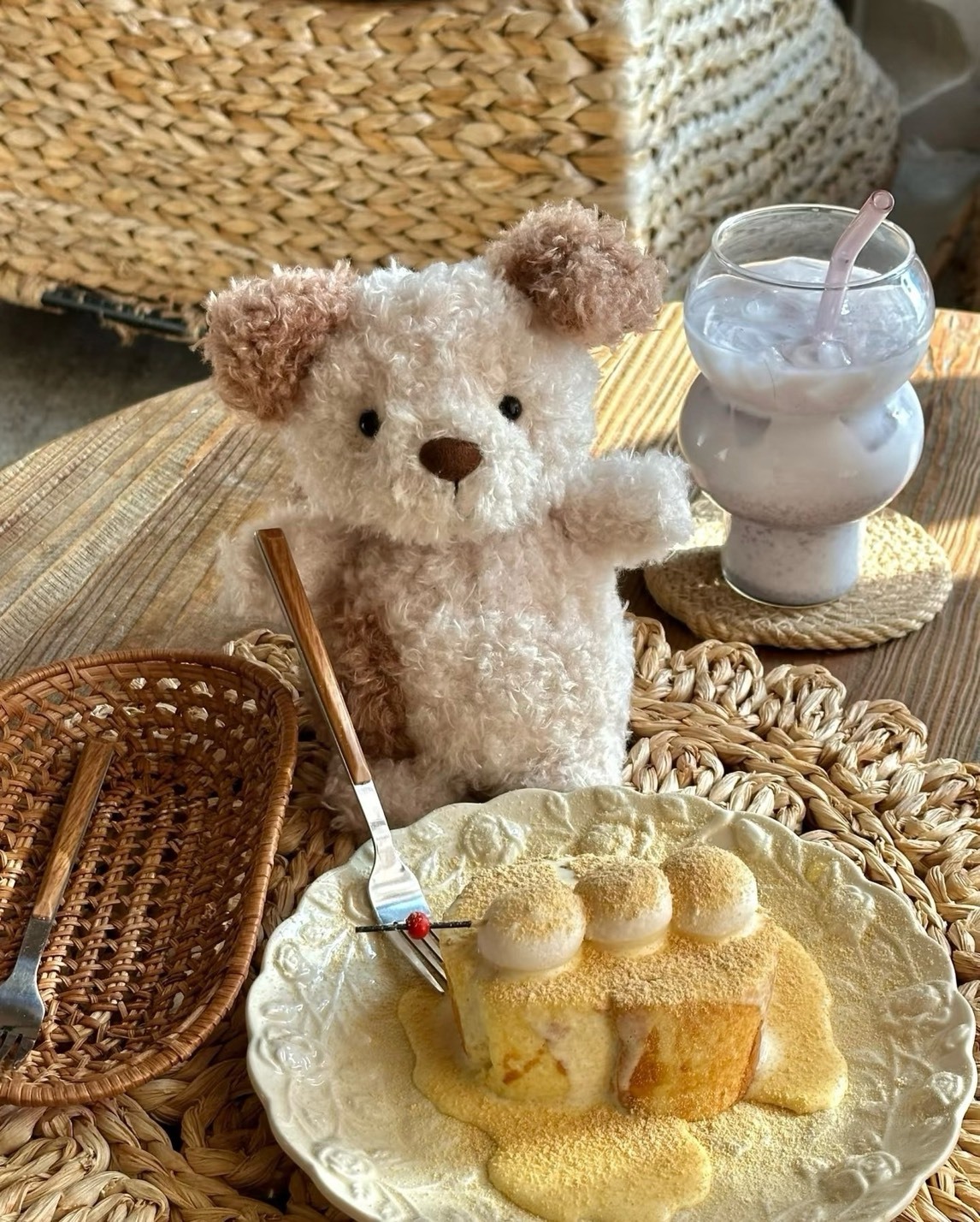 （預購）Jellycat Little Pup 奶油棕色 捲毛小狗 絨毛玩偶