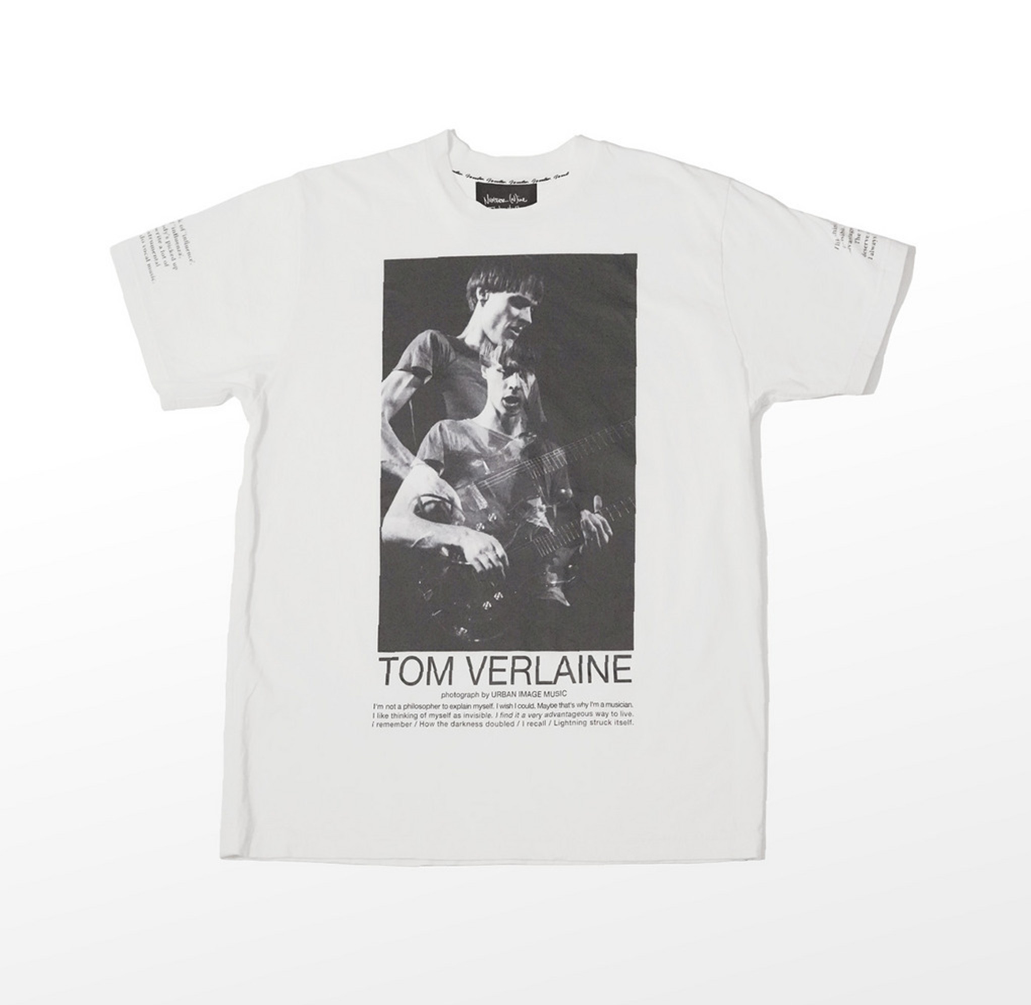NUMBER NINE by Takahiro Miyashita 2026 N(N) TOM VERLAINE T-SHIRT WHITE - AUG PRE ORDER ITEM (預訂中)