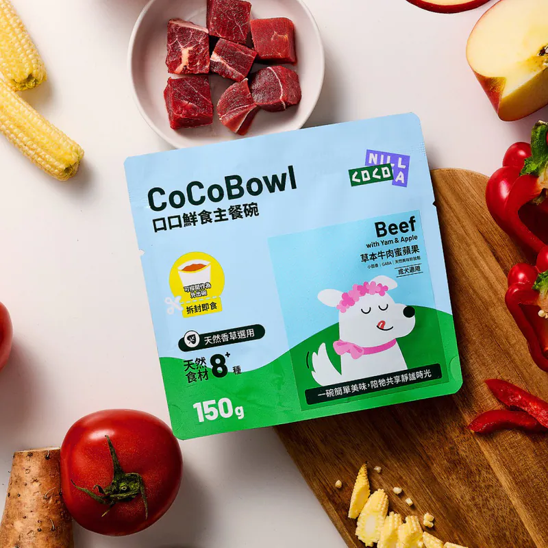 Coconilla口口迷 |鮮食主餐碗-草本牛肉蜜蘋果150g