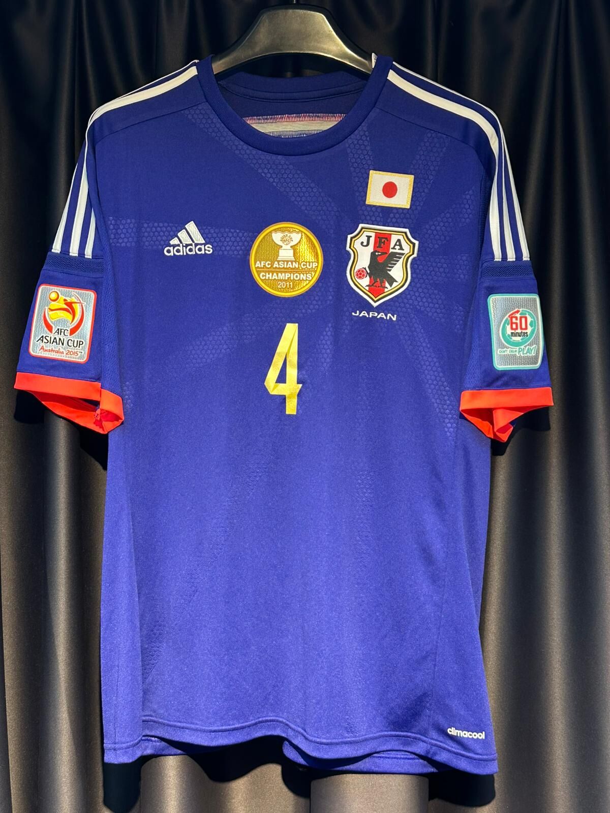 2014/2015 日本主場球迷版 (亞洲盃版) #4 本田 圭佑
