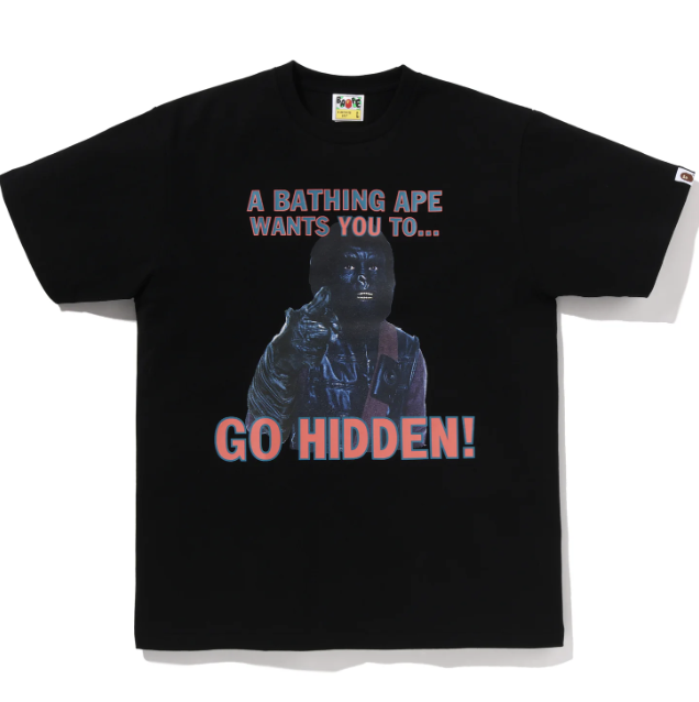 【BAPE男生】0502發售BAPE®︎ X HIDDEN® GO HIDDEN TEE